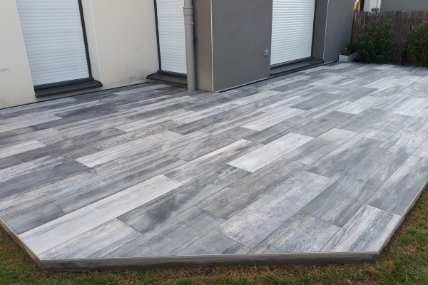 Carrelage en exterieur