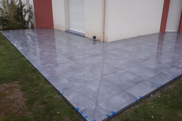 Carrelage en exterieur