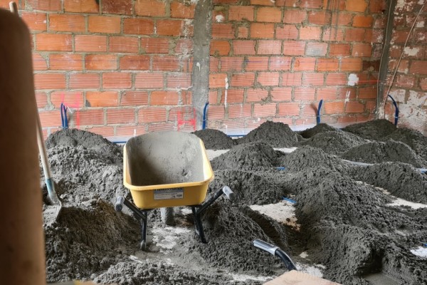 Chape et dalle pour carrelage Dalle de béton,