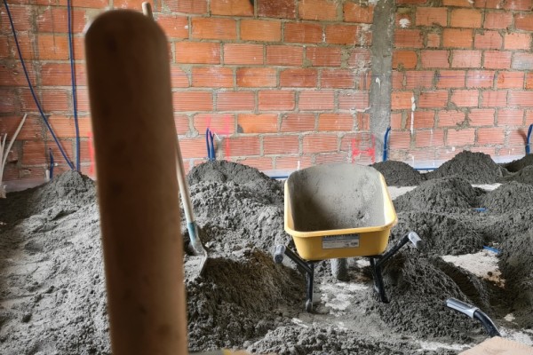 Chape et dalle pour carrelage Dalle de béton,